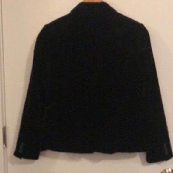 Beautiful Black Velvet J.Crew Schoolboy Blazer 4P - Picture 4 of 5